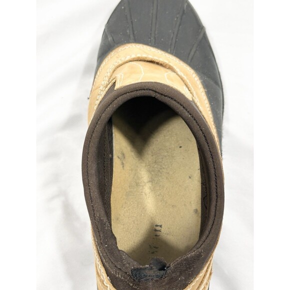 LL Bean Storm Chaser Tek 2.5 Low Cut Duck Boots Leather Men's Size 12 Medium - Picture 13 of 14